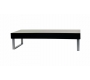 Table basse laqu&eacute;e noir moderne Morgan