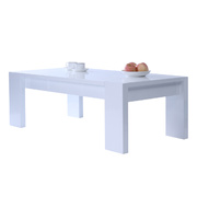 Table basse moderne blanche LILOU