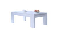Table basse moderne blanche LILOU