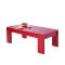 Table basse moderne rouge LILOU