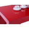 Table basse moderne rouge LILOU