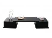 Table basse noire 2 tiroirs up to you by Dominique David