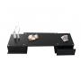 Table basse noire 2 tiroirs up to you by Dominique David