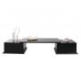 Table basse noire 2 tiroirs up to you by Dominique David