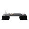 Table basse noire 2 tiroirs up to you by Dominique David