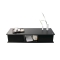 Table basse noire 2 tiroirs up to you by Dominique David 