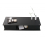Table basse noire 2 tiroirs up to you by Dominique David 