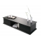 Table basse noire 2 tiroirs up to you by Dominique David 