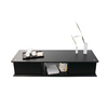 Table basse noire 2 tiroirs up to you by Dominique David 