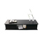 Table basse noire 2 tiroirs up to you by Dominique David 