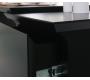 Table basse noire 4 tiroirs cin&eacute; dinner up to you by Dominique David