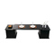 Table basse noire 4 tiroirs cin&eacute; dinner up to you by Dominique David