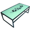 Table basse rectangulaire moderne Flower