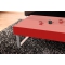 Table basse rouge laqu&eacute;e Morgan