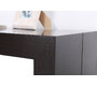Table console extensible chocolat CALEB