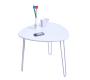 Table d'appoint design blanche LAKEA
