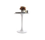 Table d'appoint design blanche LORCA