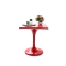 Table d'appoint design rouge LUNA