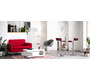 Table de bar blanche ronde James