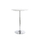 Table de bar blanche ronde James