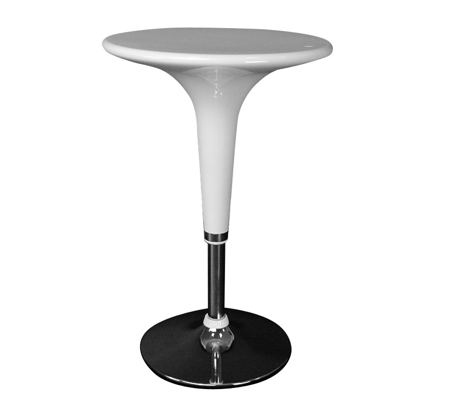 Table de bar / mange debout John en ABS coloris blanc image 1