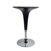 Table de bar / mange debout JOHN en ABS coloris noir image pub1
