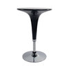 Table de bar / mange debout JOHN en ABS coloris noir image pub1