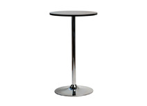Table de bar noir ronde James