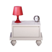 Table de chevet blanche LONDON image pub1