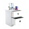 Table de chevet enfant blanche ETOILE