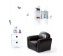 Table de chevet enfant blanche ETOILE