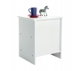 Table de chevet enfant blanche ETOILE