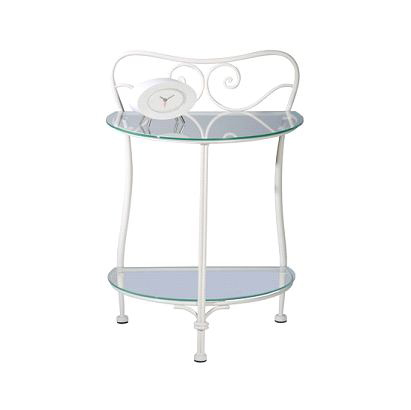 Table de chevet / nuit moderne beige Elyn