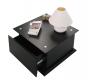 Table de chevet / nuit noire 1 tiroir up to you by Dominique David 