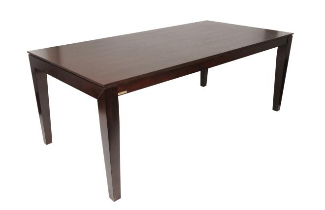 Table de cuisine / salle &agrave; manger en ch&ecirc;ne weng&eacute; Roger