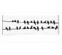 Tableau contemporain Birds (lot de 3)