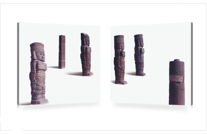 Tableau contemporain Stones (lot de 2)