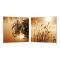 Tableau design SEPIA (lot de 2)