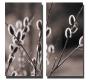 Tableau moderne Chardon (lot de 2)