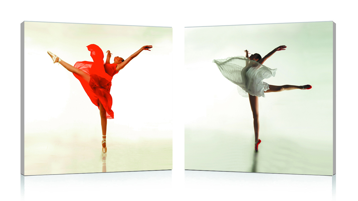 Tableau moderne Dancer (lot de 2)