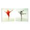 Tableau moderne Dancer (lot de 2)