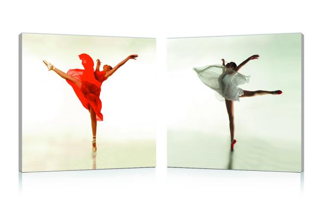 Tableau moderne Dancer (lot de 2)