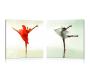 Tableau moderne Dancer (lot de 2)