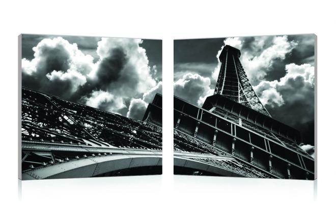 Tableau moderne Paris (lot de 2)
