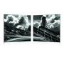 Tableau moderne Paris (lot de 2)
