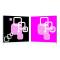 Tableau moderne Squares (lot de 2)