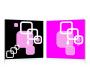 Tableau moderne Squares (lot de 2)