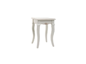 Tabouret baroque blanc BIANCA