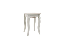 Tabouret baroque blanc BIANCA