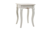 Tabouret baroque blanc BIANCA